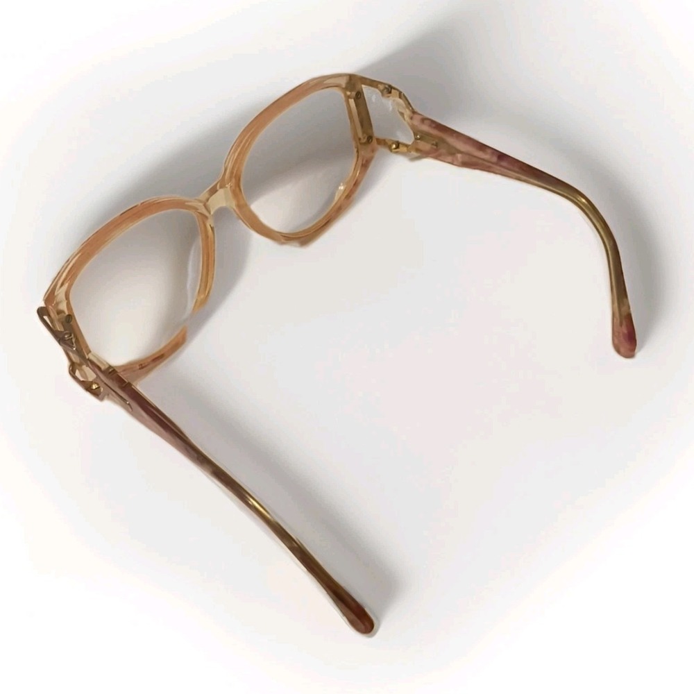 SL Gold & Marble Pink Vintage Eyeglass - Picture 10 of 12